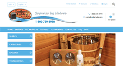 Desktop Screenshot of heaters4saunas.com